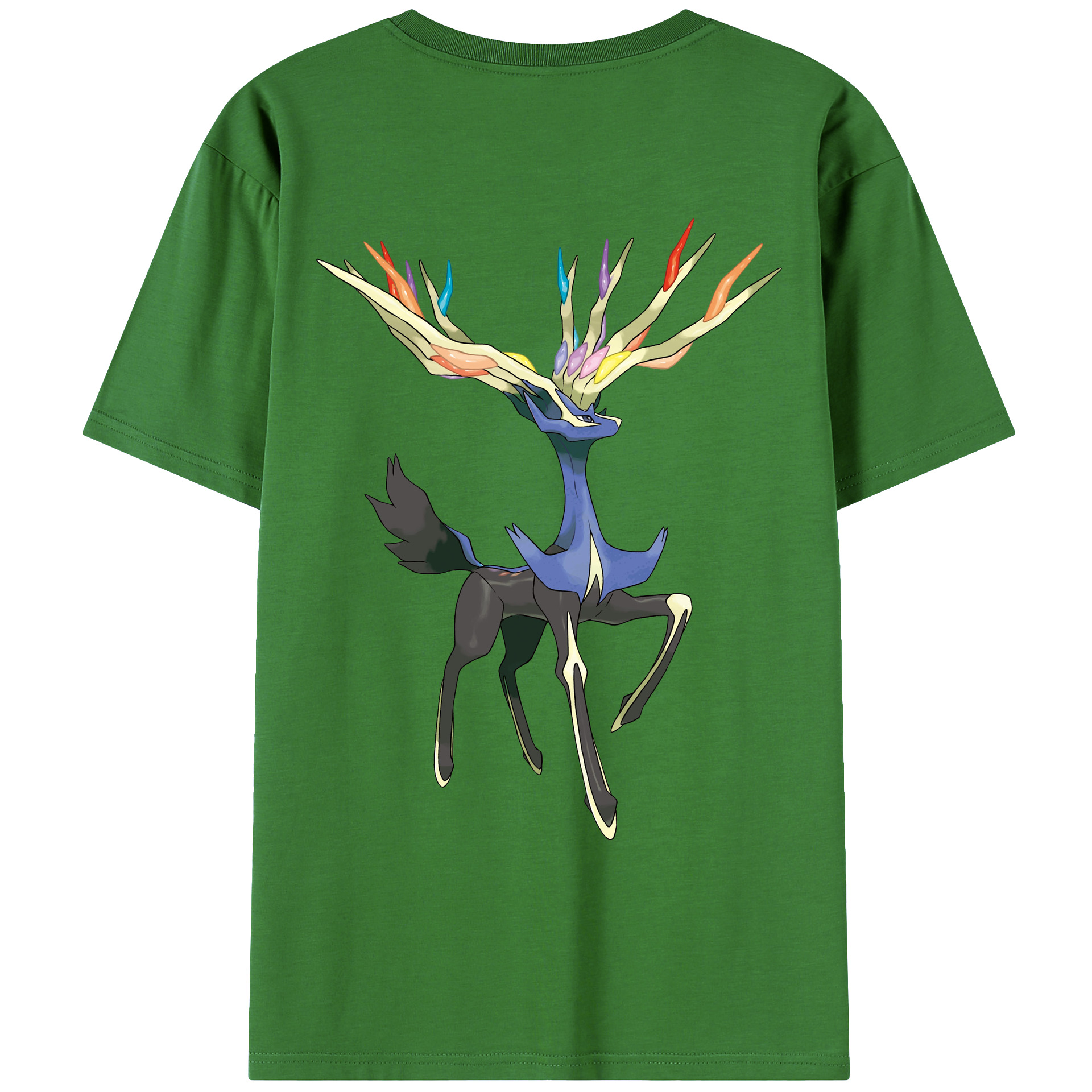 （画像用） ポケットモンスター Pokémon レディース半袖Tシャツ(バックプリント)